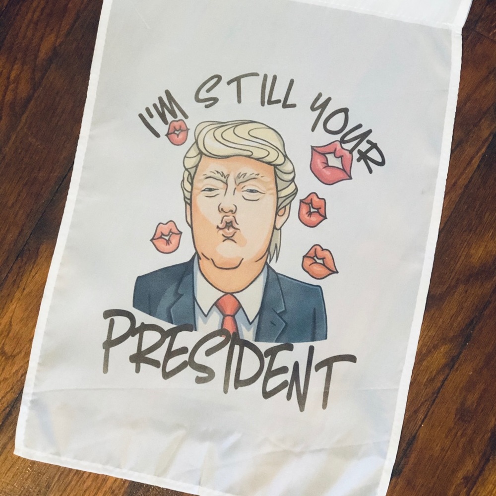 14 inch garden flag Trump 2020 gift president